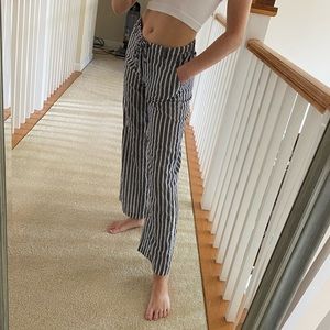 Flowy linen pants